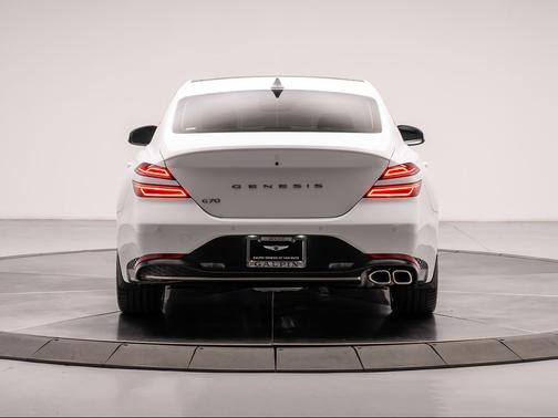 Alta White 2023 Genesis G70 2.0T RWD