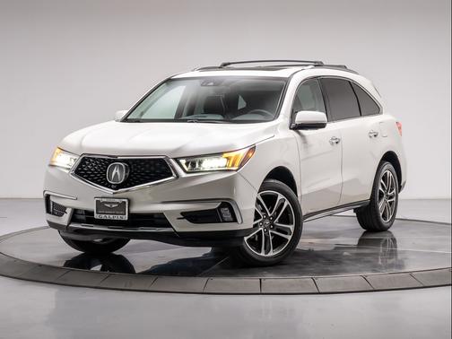 White Diamond Pearl 2017 Acura MDX 3.5L w/Advance & Entertainment Pkgs