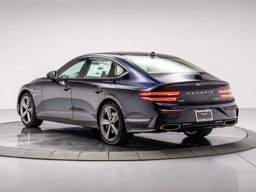 Capri Blue 2026 Genesis G80 3.5T Sport Prestige AWD