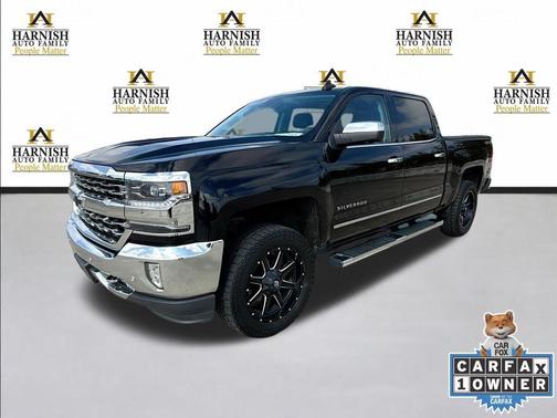 Black 2016 Chevrolet Silverado 1500 LTZ
