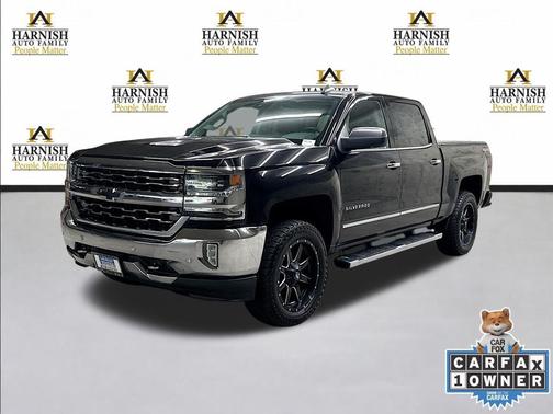 Black 2016 Chevrolet Silverado 1500 LTZ