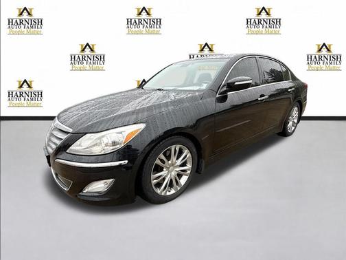 Black Noir Pearl 2012 Hyundai Genesis 3.8