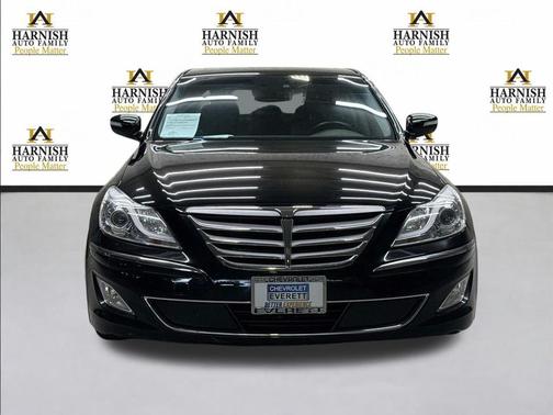 Black Noir Pearl 2012 Hyundai Genesis 3.8