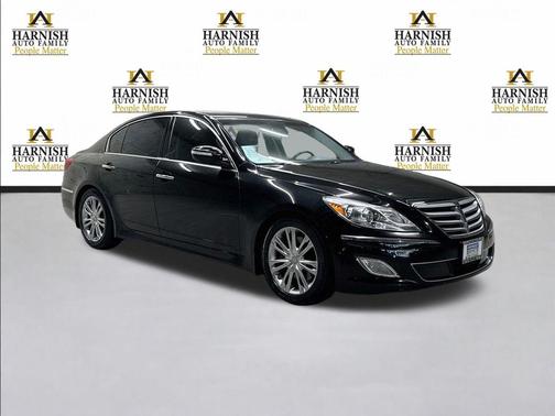Black Noir Pearl 2012 Hyundai Genesis 3.8
