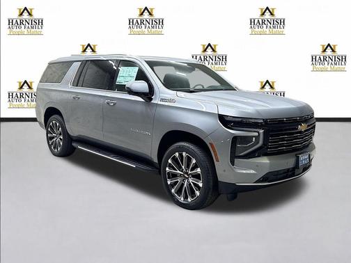 Sterling Gray Metallic 2026 Chevrolet Suburban High Country, 4WD