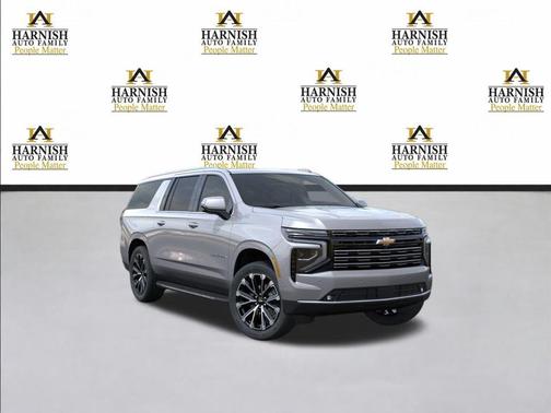 Sterling Gray Metallic 2026 Chevrolet Suburban High Country, 4WD