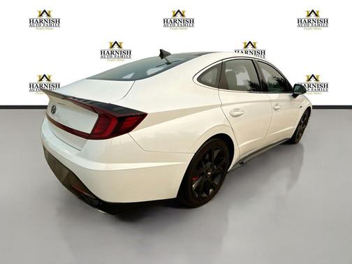 Quartz White 2022 Hyundai SONATA N Line Night Edition