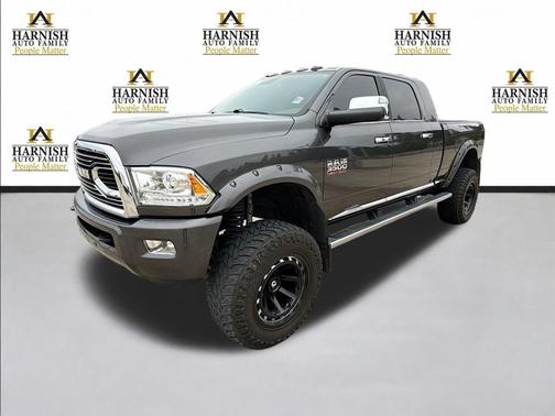 Granite Crystal Metallic Clearcoat 2018 RAM 3500 Longhorn