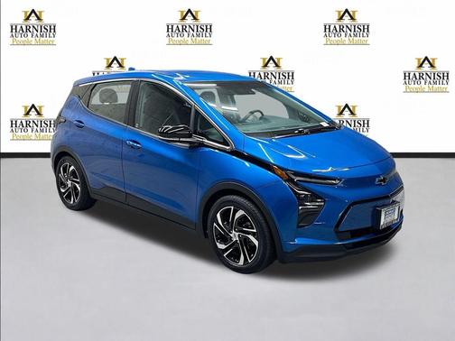 Bright Blue Metallic 2023 Chevrolet Bolt EV FWD 2LT