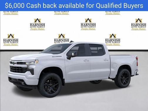 Summit White 2026 Chevrolet Silverado 1500 RST