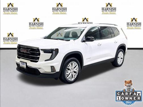 Summit White 2024 GMC Acadia AWD Elevation