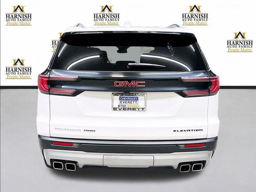 Summit White 2024 GMC Acadia AWD Elevation