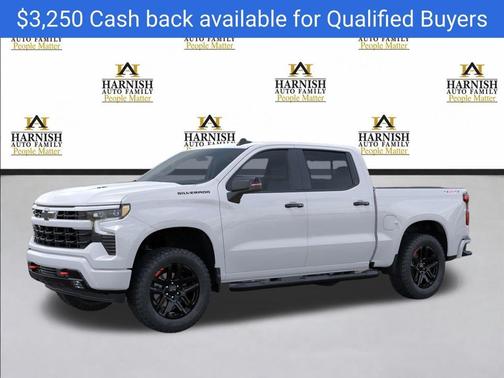 Summit White 2026 Chevrolet Silverado 1500 RST