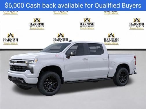 Summit White 2026 Chevrolet Silverado 1500 RST
