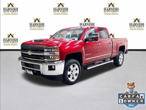 Cajun Red Tintcoat 2018 Chevrolet Silverado 2500 LTZ