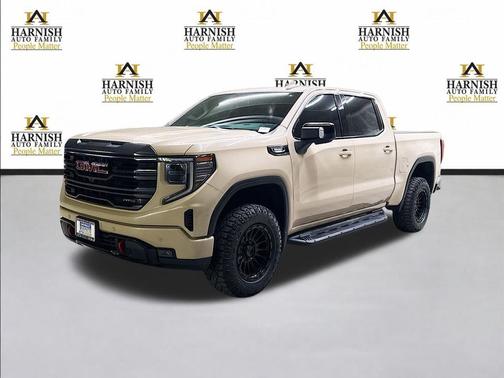 Desert Sand Metallic 2023 GMC Sierra 1500 AT4