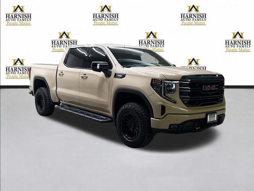 Desert Sand Metallic 2023 GMC Sierra 1500 AT4