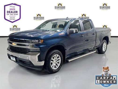 Northsky Blue Metallic 2021 Chevrolet Silverado 1500 LT