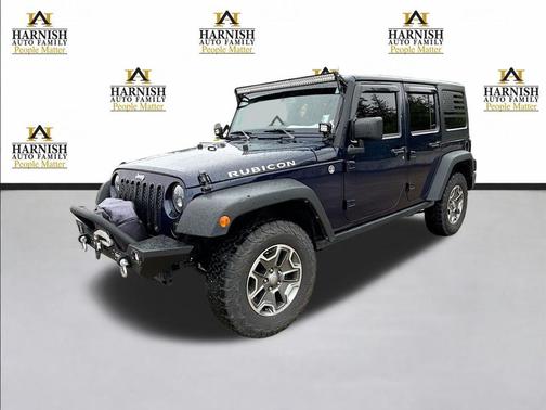 True Blue Pearlcoat 2013 Jeep Wrangler Unlimited Rubicon