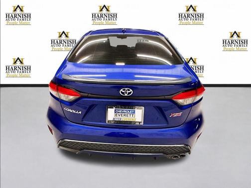 Blue Crush Metallic 2021 Toyota Corolla XSE