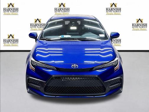 Blue Crush Metallic 2021 Toyota Corolla XSE