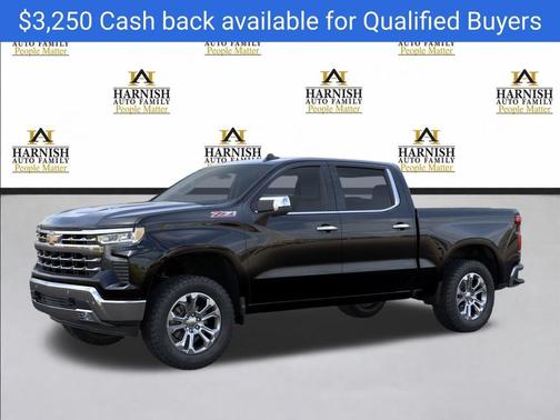 Black 2026 Chevrolet Silverado 1500 LTZ