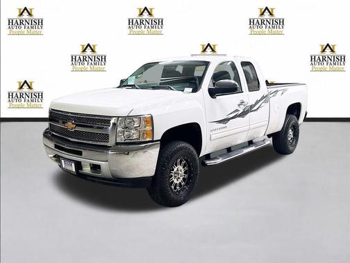 Summit White 2012 Chevrolet Silverado 1500 LT