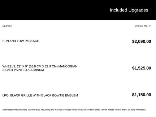 2026 Chevrolet Tahoe Premier