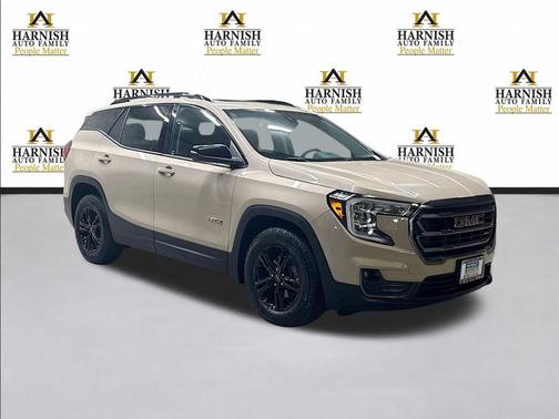 Desert Sand Metallic 2022 GMC Terrain AWD AT4