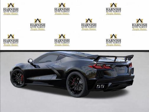 Black 2026 Chevrolet Corvette Stingray w/2LT