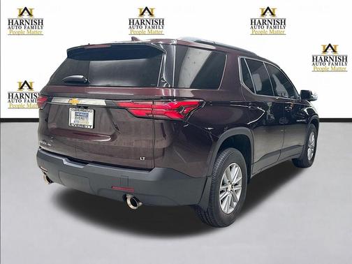 Black Cherry Metallic 2023 Chevrolet Traverse LT Cloth