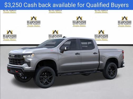 Sterling Gray Metallic 2026 Chevrolet Silverado 1500 LT Trail Boss