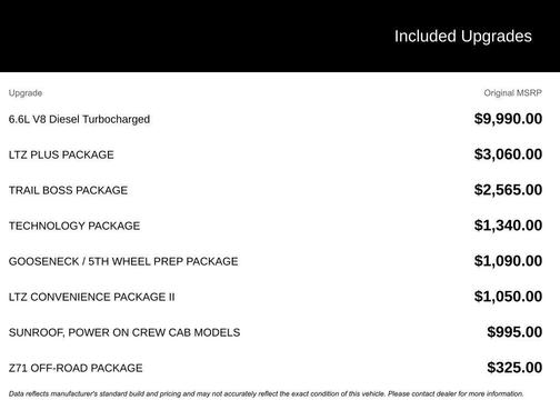 2026 Chevrolet Silverado 3500 LTZ