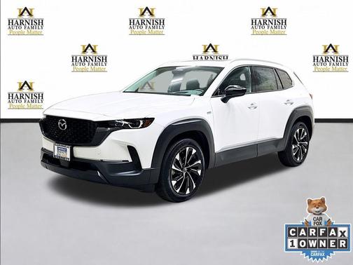 wind chill pearl 2025 Mazda CX-50 Hybrid Premium Plus Package