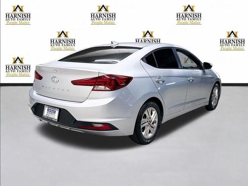 Stellar Silver 2020 Hyundai ELANTRA SEL