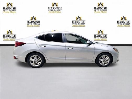 Stellar Silver 2020 Hyundai ELANTRA SEL