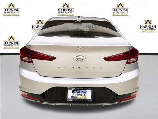 Stellar Silver 2020 Hyundai ELANTRA SEL