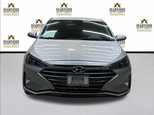 Stellar Silver 2020 Hyundai ELANTRA SEL