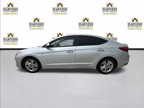 Stellar Silver 2020 Hyundai ELANTRA SEL