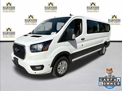 Oxford White 2024 Ford Transit-350 XLT
