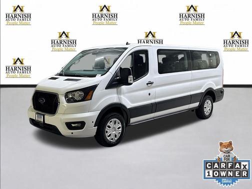 Oxford White 2024 Ford Transit-350 XLT