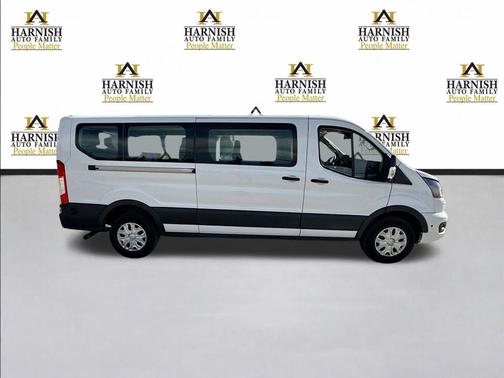 Oxford White 2024 Ford Transit-350 XLT