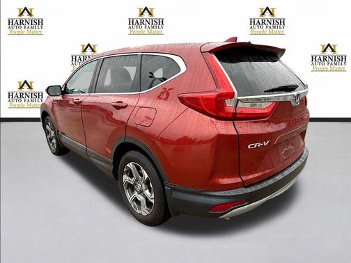 Red 2018 Honda CR-V EX