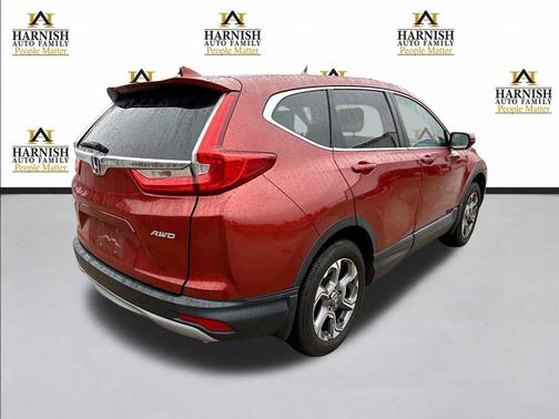 Red 2018 Honda CR-V EX