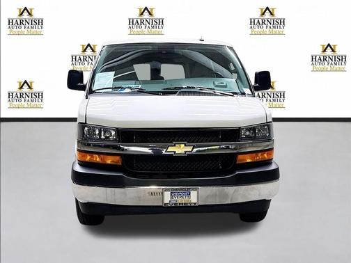 Summit White 2024 Chevrolet Express 3500 RWD 3500 Extended Wheelbase LT
