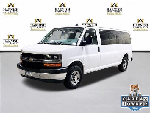 Summit White 2024 Chevrolet Express 3500 RWD 3500 Extended Wheelbase LT