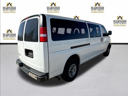 Summit White 2024 Chevrolet Express 3500 RWD 3500 Extended Wheelbase LT