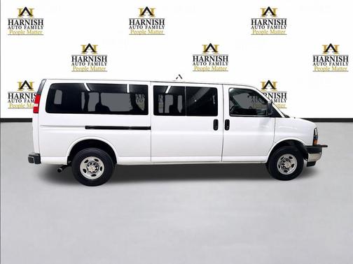 Summit White 2024 Chevrolet Express 3500 RWD 3500 Extended Wheelbase LT