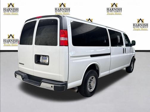 Summit White 2024 Chevrolet Express 3500 RWD 3500 Extended Wheelbase LT