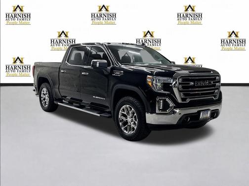 Ebony Twilight Metallic 2021 GMC Sierra 1500 SLT